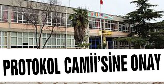 Samsun'da Protokol Camii'ne Onay
