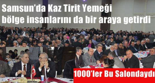 Samsun'da Tirit'li Büyük Buluşma