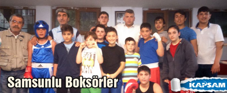 Samsunlu boksörler şampiyona hazırlanıyor