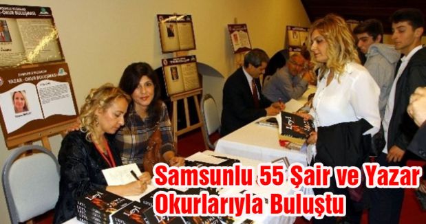 Samsunlu yazarlar okurlarıyla buluştu