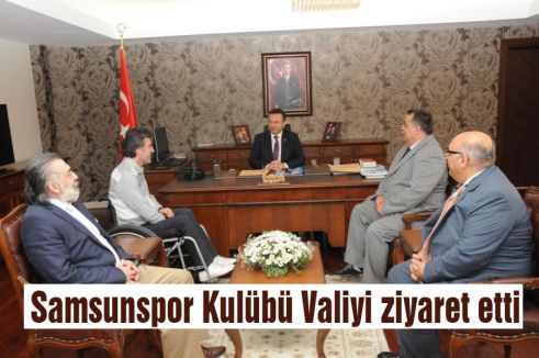 Samsunspor Kulübünden Valiye Ziyaret