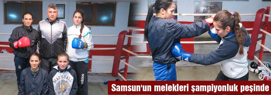 Samsun'un melekleri şampiyonluk peşinde