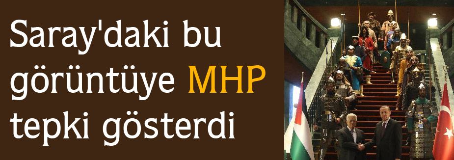 Saray'daki o görüntüye MHP'den tepki