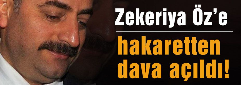 Savcı Öz'e hakaretten dava!