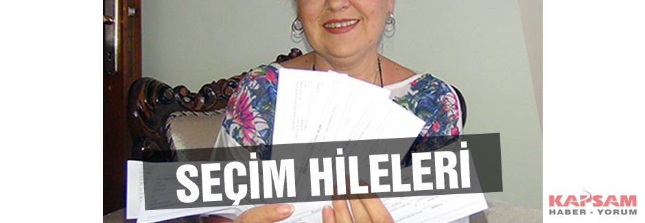 Seçim hileleri başladı
