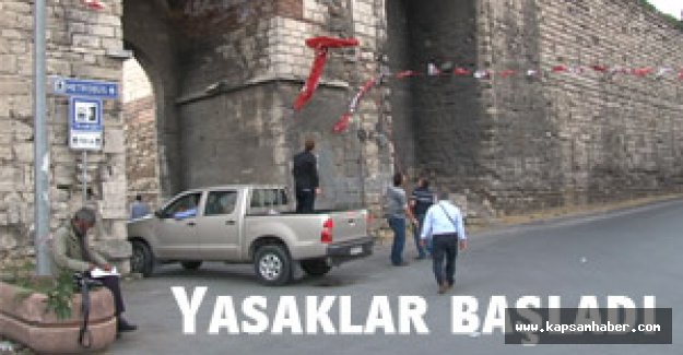 Seçim yasakları başladı