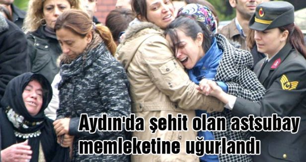 Şehit astsubay memleketine uğurlandı