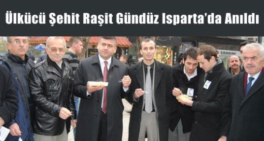 Şehit Raşit Gündüz Isparta’da Anıldı
