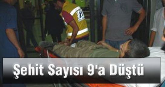 Şehit Sayısı 9'a Düştü
