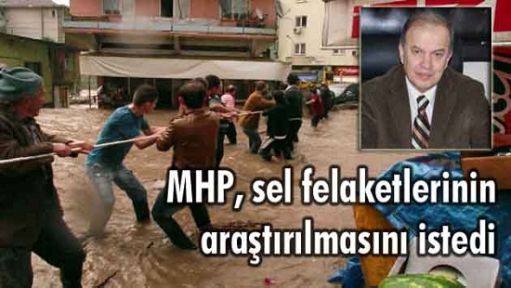 Sel Felaketi Mecliste