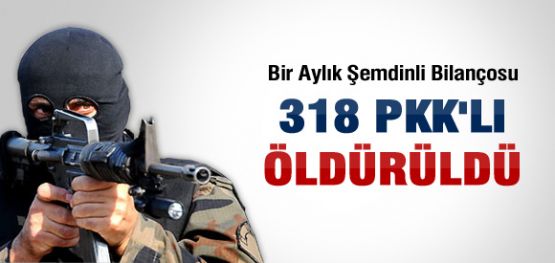 Şemdinli de Öldürülen PKK'lı Sayısı !