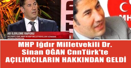 Sinan Oğan' dan Açılımcılara Cevap