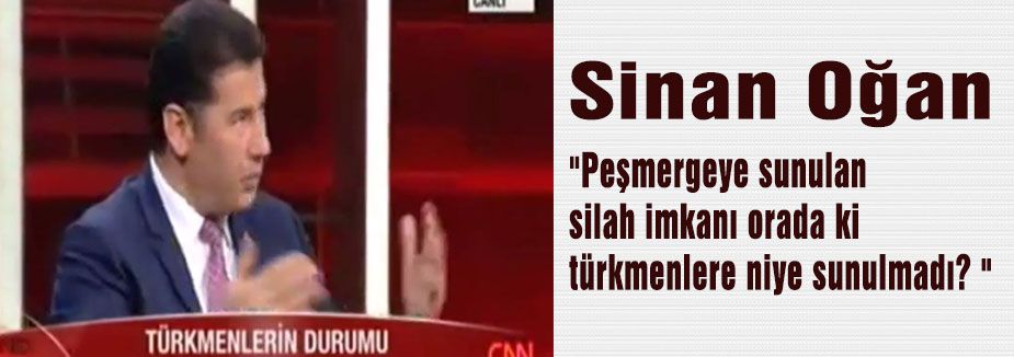 Sinan Oğan, Irak Türkmenleri Sahipsiz Bırakıldı
