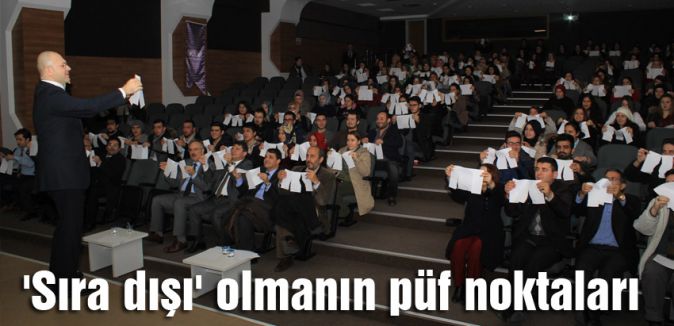 'Sıra dışı' olmanın püf noktaları...