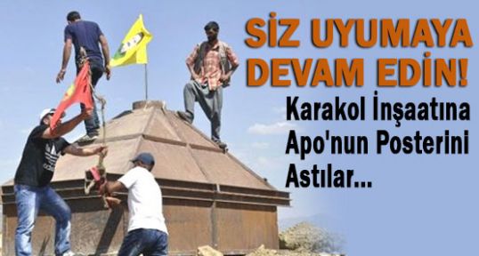 SİZ İNKAR EDİN! PKK-BDP BAYRAK ASSIN...