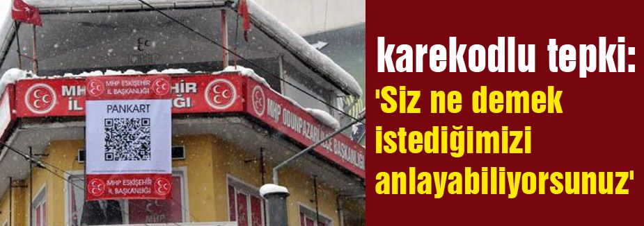'Siz ne demek istediğimizi anlayabiliyorsunuz'
