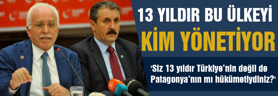 'Siz Patagonya’nın mı hükümetiydiniz?'