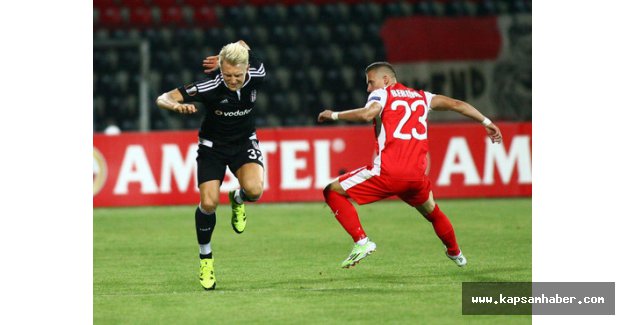 Skenderbeu: 0 - Beşiktaş: 1 (İlk yarı)