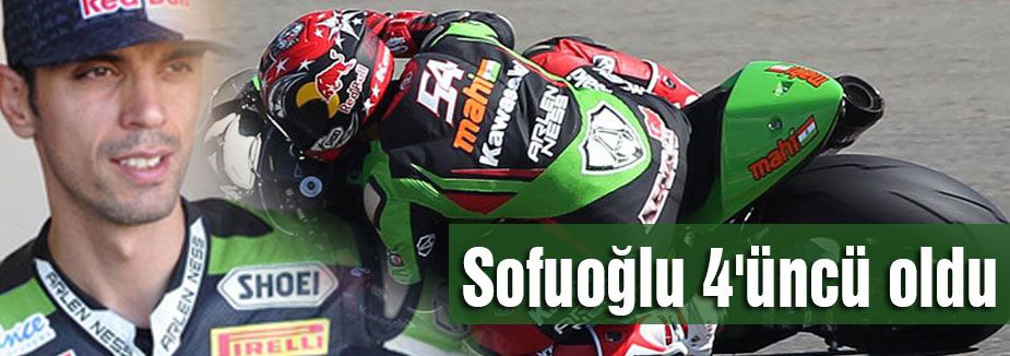 Sofuoğlu 4'üncü oldu