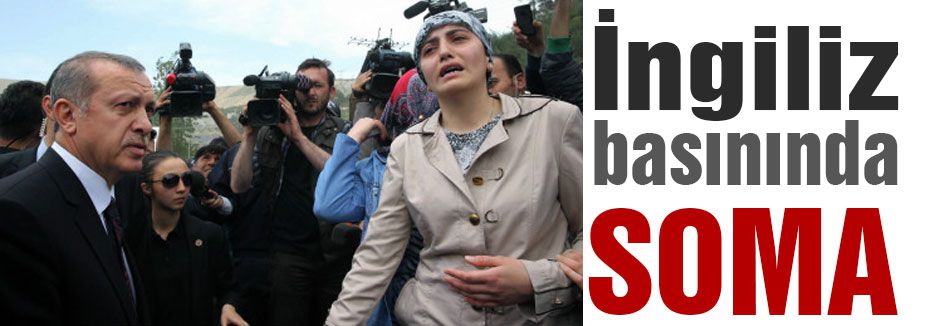 Soma faciası İngiliz basınında