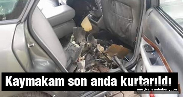 Son anda kaymakam kurtarıldı