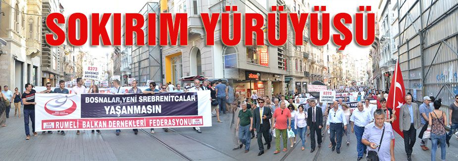 Soykırım yürüyüşü...