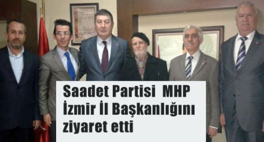 SP'den MHP İzmir İl Başkanlığına Ziyaret