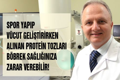 SPOR YAPIP VÜCUT GELİŞTİRENLERE UYARI!