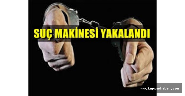 Suç Makinesi Yakalandı!