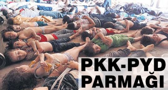 Suriye Katliamında PKK-PYD Parmağı var
