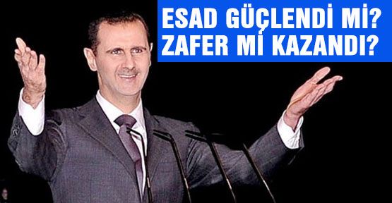 Suriye rejimi zafer ilan etti