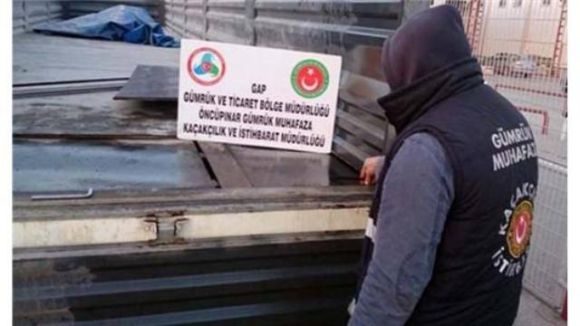 Suriye sınırında 3 bin 500 litre kaçak akaryakıt ele geçirildi