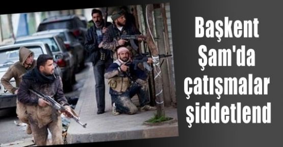 Suriye'de çatışmalar şiddetlendi