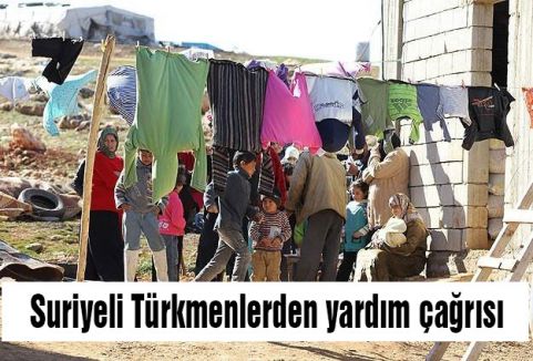 Suriyeli Türkmenlerden yardım çağrısı