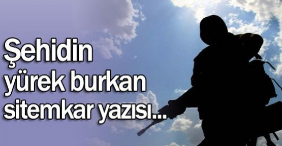 'Susuşumuz merminin namluda duruşu gibidir'