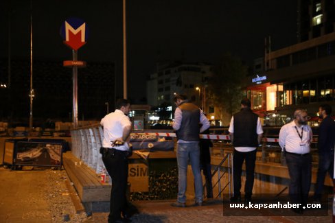 Taksim Metrosu'nda şüpheli paket paniği