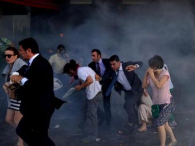 Taksimde olaylar durmak bilmiyor