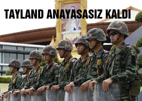 Tayland’da anayasa yok artık
