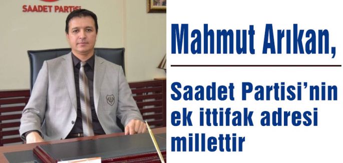 Tek ittifak adresi millettir