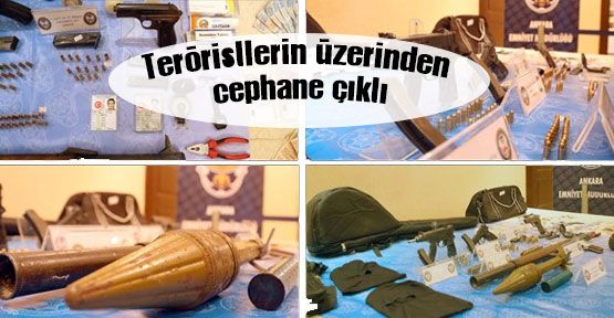 Teröristlerin üzerinden bakın ne çıktı...