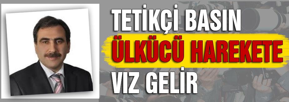 TETİKÇİ BASIN ÜLKÜCÜ HAREKETE VIZ GELİR