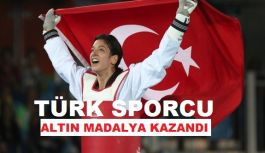 Türk Sporcu Tatar Askari, altın madalya...