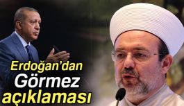 Erdoğan'dan Diyanet İşleri Başkanı...