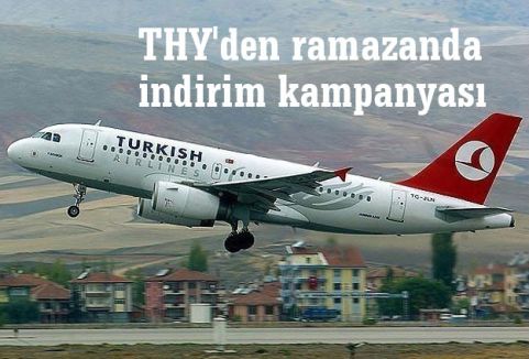 THY'den ramazanda indirim kampanyası