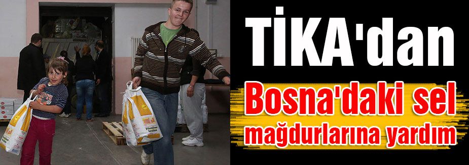 TİKA'dan Bosna'ya Yardım