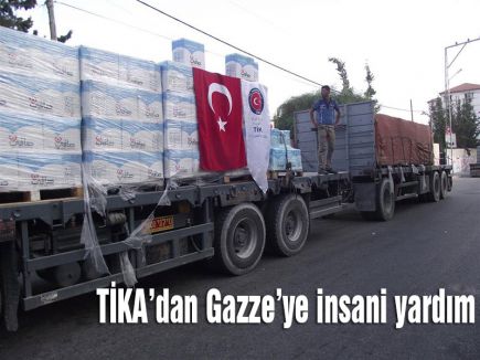 TİKA’dan Gazze’ye insani yardım