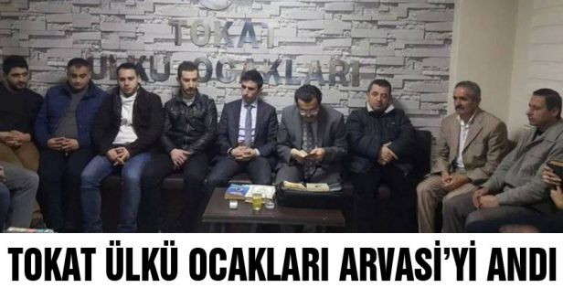 Tokat Ülkü Ocakları Arvasi'yi Andı