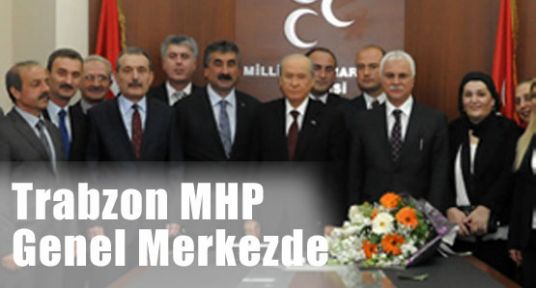 Trabzon MHP'den Bahçeli'ye Ziyaret