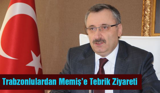Trabzonlulardan Memiş’e Tebrik Ziyareti