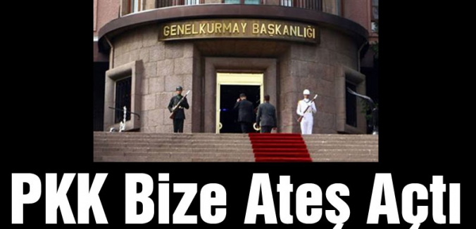 TSK'dan Açıklama: Teröristler Askere Ateş Açtı